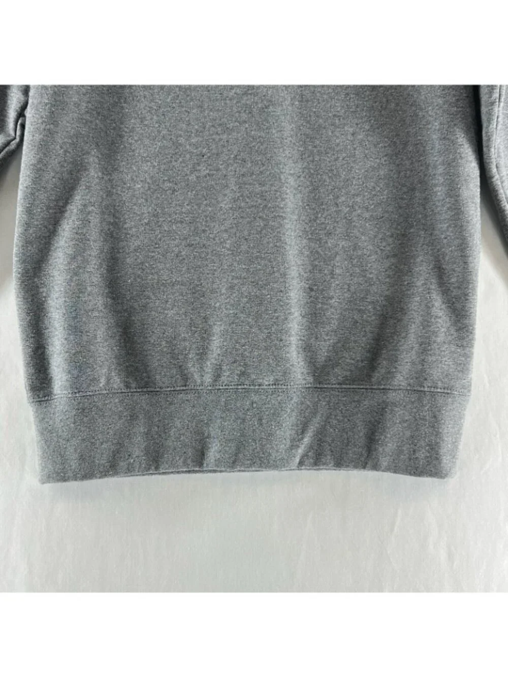 The North Face Heritage Patch Sweatshirt Mens XS Fleece Crew Neck Pullover Gray